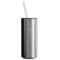 Heavy-Duty Tote The Everyday Slim Can Cooler Cup D255E - Heavy-Duty Ice-Retention Food & Beverage Carrier - Stainless Steel Shale