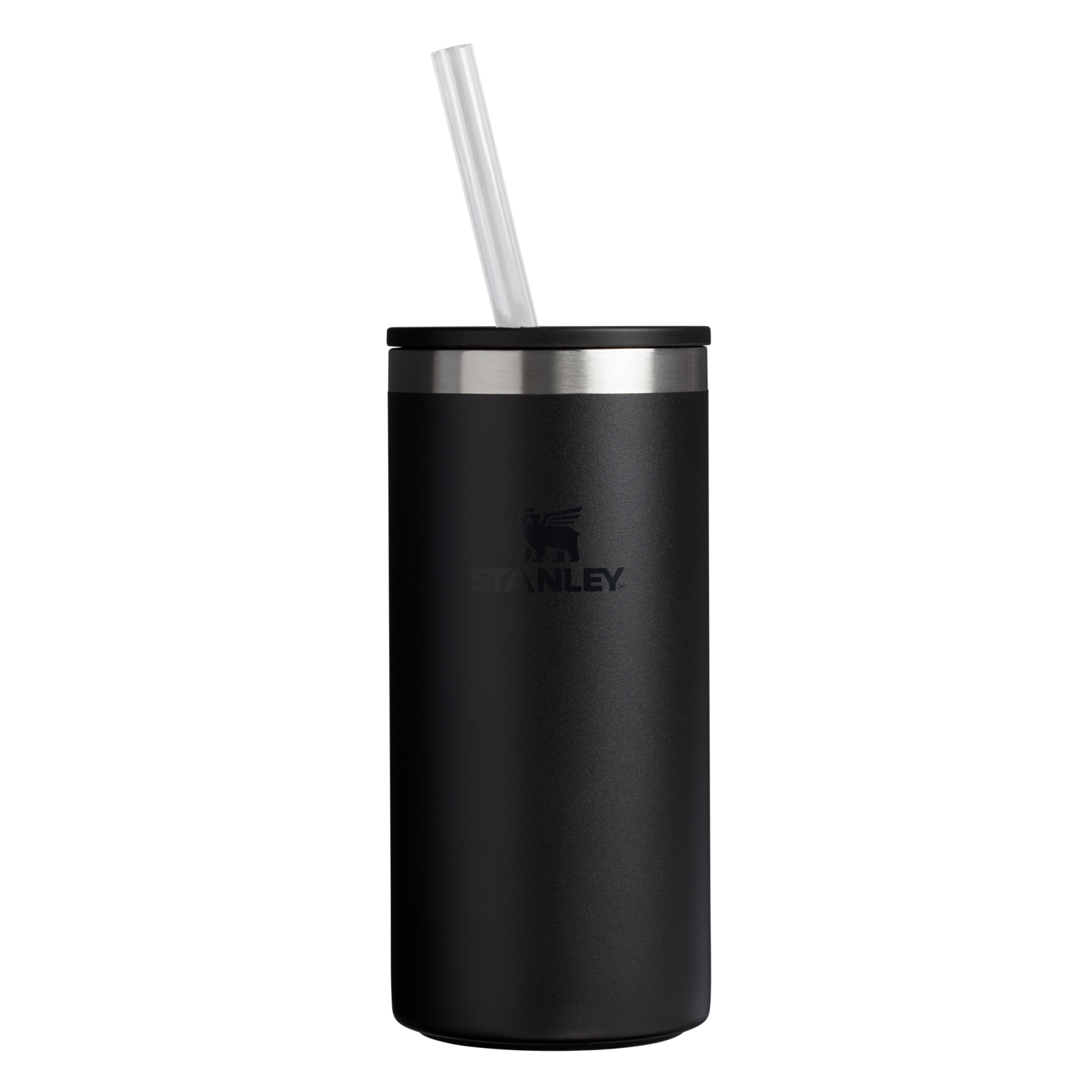 Portable Mini The Everyday Tall Can Cooler Cup D117J - Compact All-Weather Soft-Sided Cooler Backpack - Black 2.0