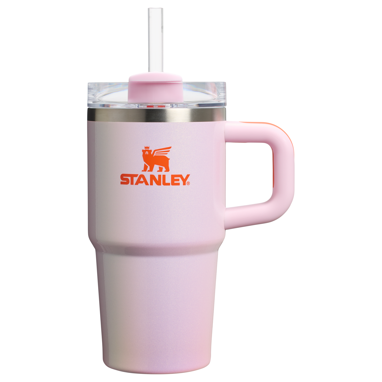 Car-Cup Friendly The Quencher H2.O Flowstate Tumbler D069R - Double-Wall Vacuum Insulated Travel Tumbler with Straw Detail