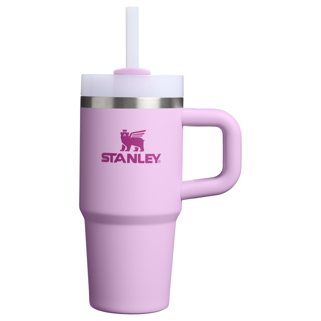Double-Wall Vacuum The Quencher H2.O Flowstate Tumbler D068Z - Premium Stainless Steel Straw Cup for All-Day Hydration - Soft Orchid