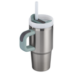 Splash-Resistant FlowState The Quencher H2.O Flowstate Tumbler | Stanley Create D291F - FlowState 3-Position Lid Insulated Travel Mug Detail