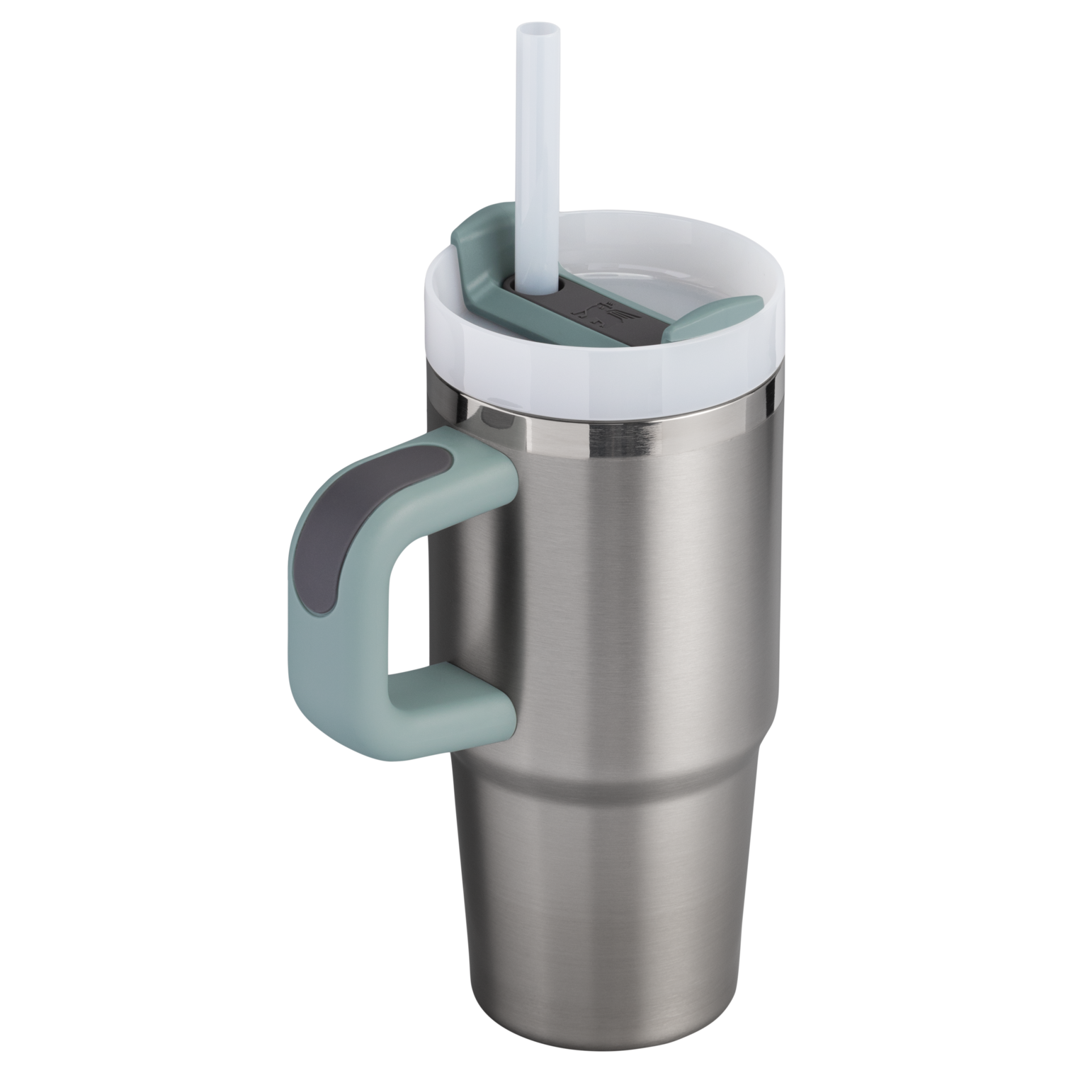 Splash-Resistant FlowState The Quencher H2.O Flowstate Tumbler | Stanley Create D291F - FlowState 3-Position Lid Insulated Travel Mug Detail