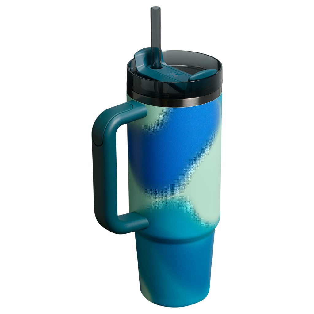 Car-Cup Friendly The Quencher H2.0 Flowstate Tumbler D051L - Premium Stainless Steel Straw Cup for All-Day Hydration Detail