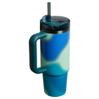 Car-Cup Friendly The Quencher H2.0 Flowstate Tumbler D051L - Premium Stainless Steel Straw Cup for All-Day Hydration Detail