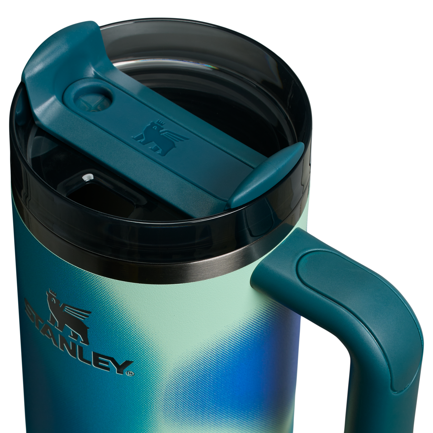 Car-Cup Friendly The Quencher H2.0 Flowstate Tumbler D051L - Premium Stainless Steel Straw Cup for All-Day Hydration Detail