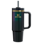 Double-Wall Vacuum The Wicked for Good Quencher H2.0 Flowstate Tumbler D246P - Premium Stainless Steel Straw Cup for All-Day Hydration - Elphaba For Good