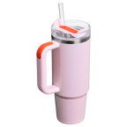 Car-Cup Friendly The Quencher H2.0 Flowstate Tumbler D051L - Premium Stainless Steel Straw Cup for All-Day Hydration Detail
