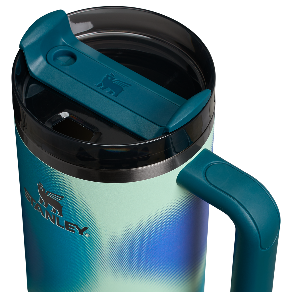 Car-Cup Friendly The Quencher H2.0 Flowstate Tumbler D050X - Double-Wall Vacuum Insulated Travel Tumbler with Straw Detail
