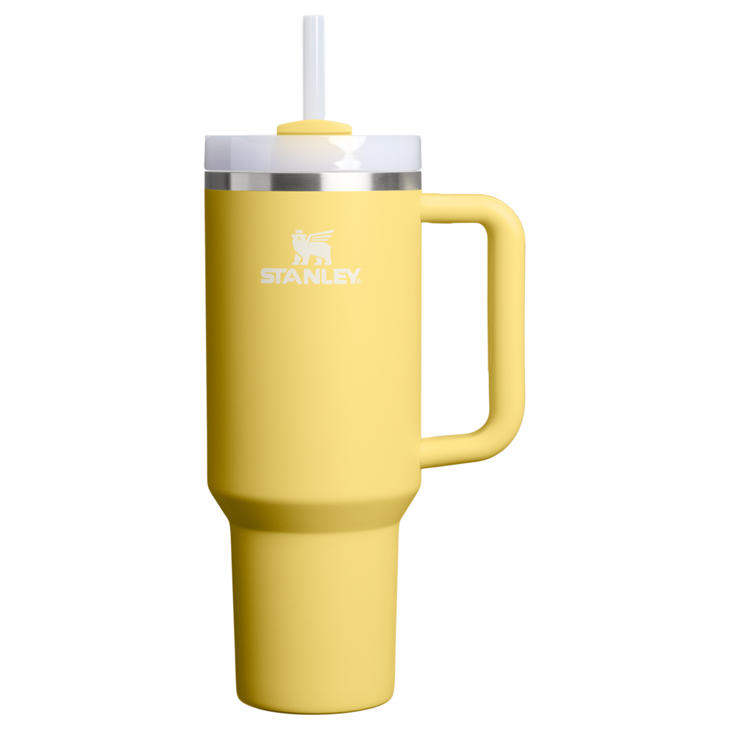 Large Capacity The Quencher H2.0 Flowstate Tumbler  | Stanley Create D332L - FlowState 3-Position Lid Insulated Travel Mug - Daffodil