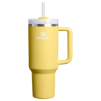 Car-Cup Friendly The Quencher H2.0 Flowstate Tumbler D050X - Double-Wall Vacuum Insulated Travel Tumbler with Straw - Daffodil