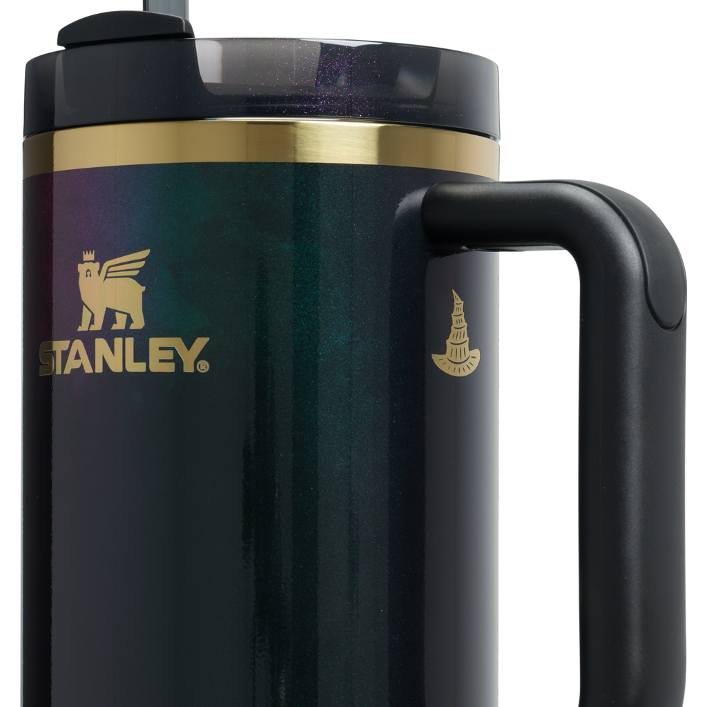 Splash-Resistant FlowState The Wicked for Good Quencher H2.0 Flowstate Tumbler D245R - 40oz Large Capacity Car-Cup Friendly Quencher Detail