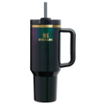 Splash-Resistant FlowState The Wicked for Good Quencher H2.0 Flowstate Tumbler D245R - 40oz Large Capacity Car-Cup Friendly Quencher - Elphaba For Good