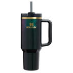 Splash-Resistant FlowState The Wicked for Good Quencher H2.0 Flowstate Tumbler D245R - 40oz Large Capacity Car-Cup Friendly Quencher - Elphaba For Good