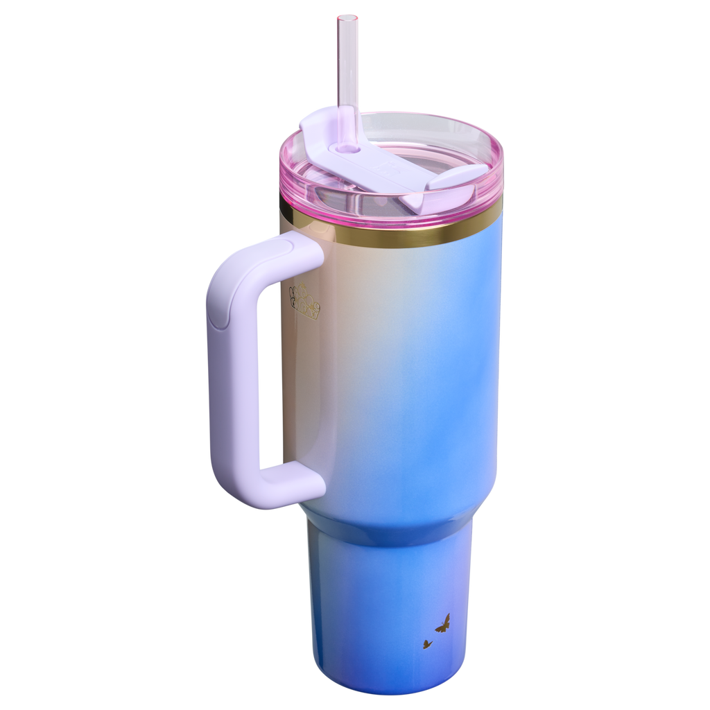 Splash-Resistant FlowState The Wicked for Good Quencher H2.0 Flowstate Tumbler D245R - 40oz Large Capacity Car-Cup Friendly Quencher Detail
