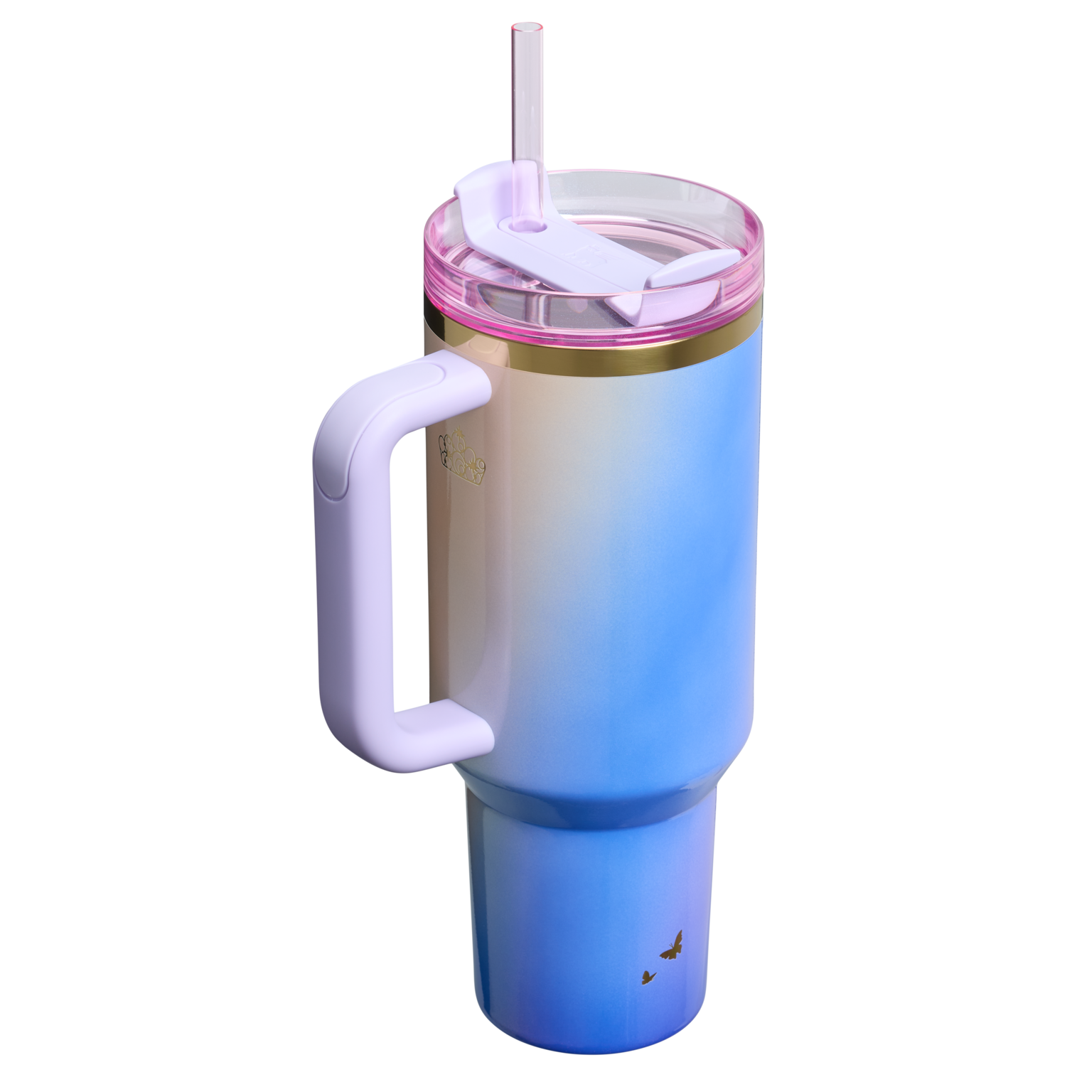 Splash-Resistant FlowState The Wicked for Good Quencher H2.0 Flowstate Tumbler D245R - 40oz Large Capacity Car-Cup Friendly Quencher Detail