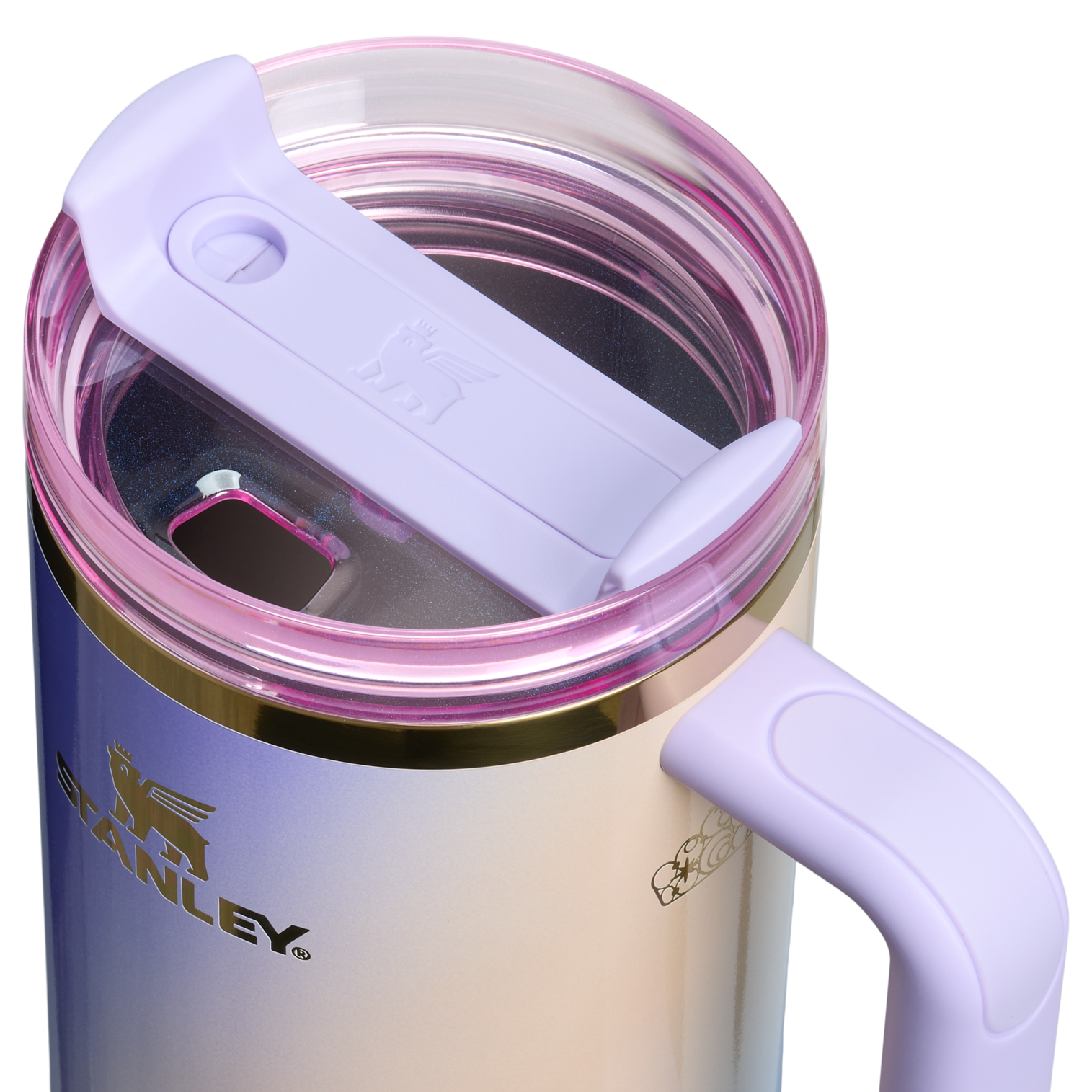 Splash-Resistant FlowState The Wicked for Good Quencher H2.0 Flowstate Tumbler D245R - 40oz Large Capacity Car-Cup Friendly Quencher Detail