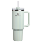 Large Capacity The Quencher H2.0 Flowstate Tumbler D342C - Premium Stainless Steel Straw Cup for All-Day Hydration - Mist Picnic Stripe