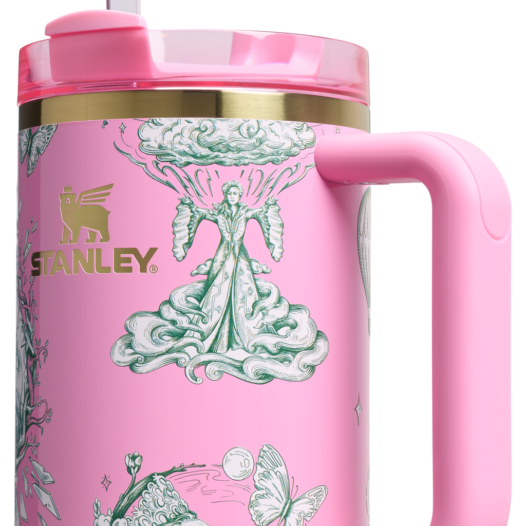 Splash-Resistant FlowState The Wicked for Good Quencher H2.0 Flowstate Tumbler D245R - 40oz Large Capacity Car-Cup Friendly Quencher Detail