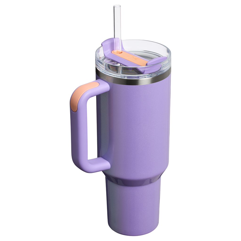 Car-Cup Friendly The Quencher H2.0 Flowstate Tumbler D050X - Double-Wall Vacuum Insulated Travel Tumbler with Straw Detail