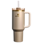 Car-Cup Friendly The Cheers & Cheer Quencher H2.0 Flowstate Tumbler D188Q - Double-Wall Vacuum Insulated Travel Tumbler with Straw - Prosecco Shimmer