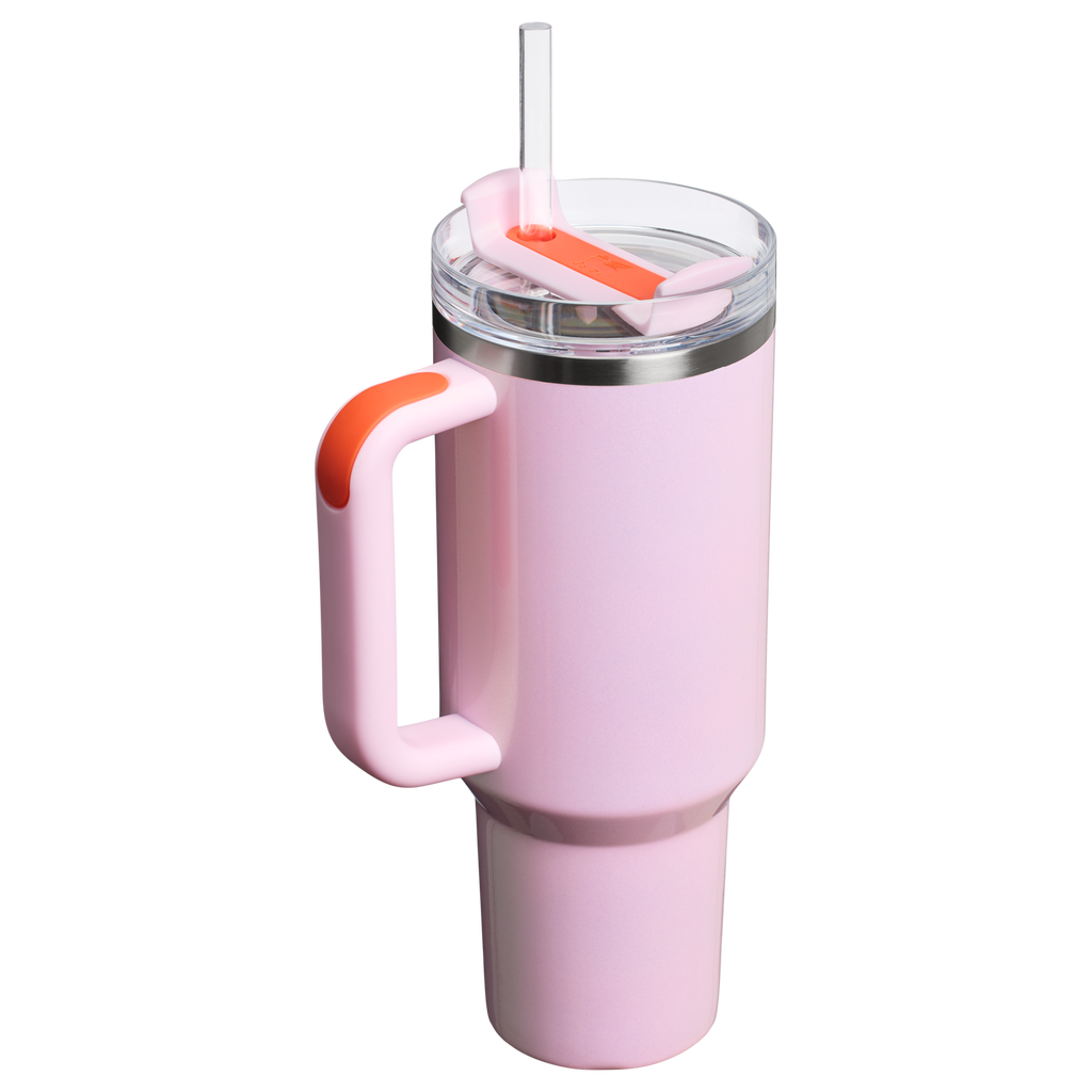 Car-Cup Friendly The Quencher H2.0 Flowstate Tumbler D050X - Double-Wall Vacuum Insulated Travel Tumbler with Straw Detail