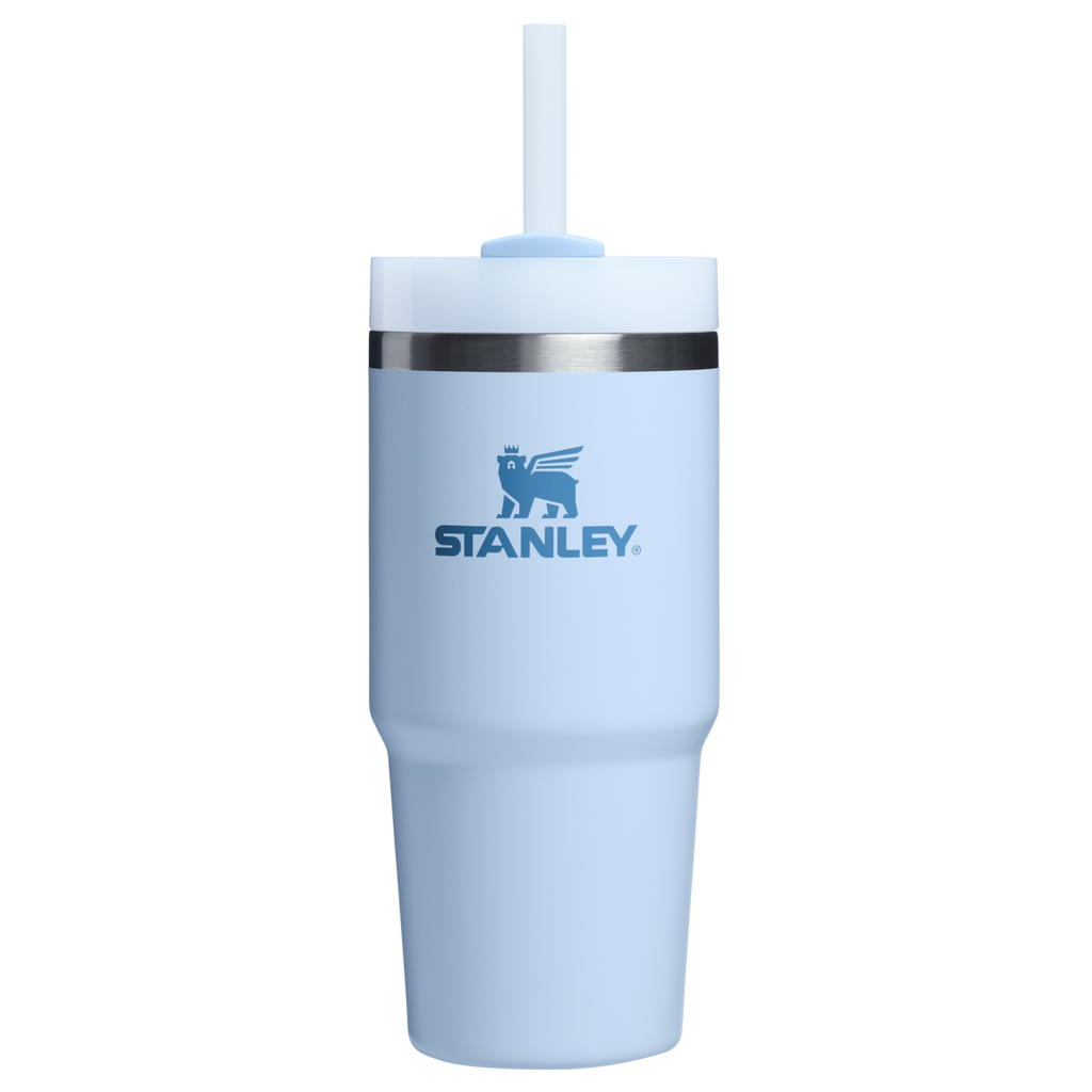Car-Cup Friendly The Quencher H2.0 Flowstate Tumbler  | Stanley Create D329E - 40oz Large Capacity Car-Cup Friendly Quencher - Glacier