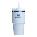 Insulated Travel The Quencher H2.0 Flowstate Tumbler D030T - Double-Wall Vacuum Insulated Travel Tumbler with Straw - Glacier