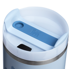 Splash-Resistant FlowState The Quencher H2.0 Flowstate Tumbler | Stanley Create D330L - Double-Wall Vacuum Insulated Travel Tumbler with Straw Detail