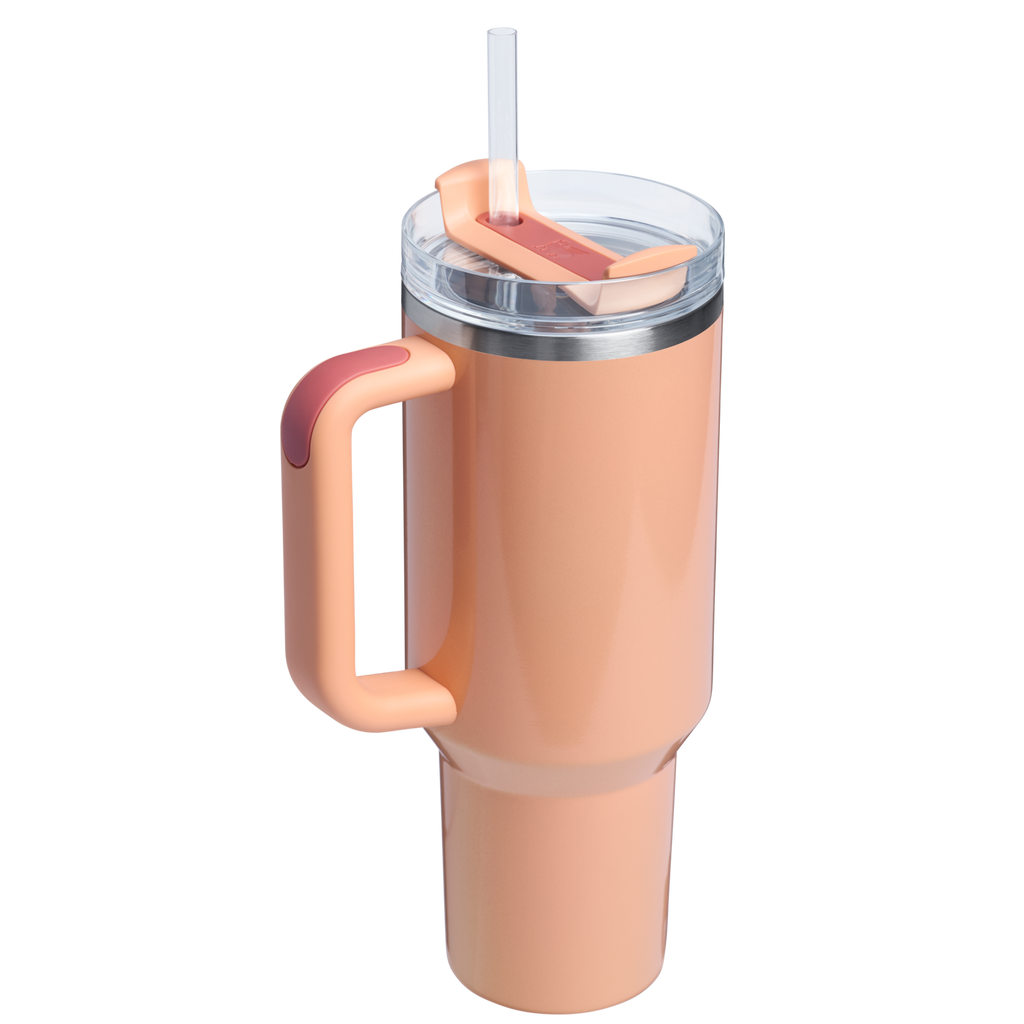 Car-Cup Friendly The Quencher H2.0 Flowstate Tumbler D050X - Double-Wall Vacuum Insulated Travel Tumbler with Straw Detail
