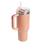 Car-Cup Friendly The Quencher H2.0 Flowstate Tumbler D050X - Double-Wall Vacuum Insulated Travel Tumbler with Straw Detail