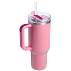 Car-Cup Friendly The Quencher H2.0 Flowstate Tumbler D050X - Double-Wall Vacuum Insulated Travel Tumbler with Straw Detail