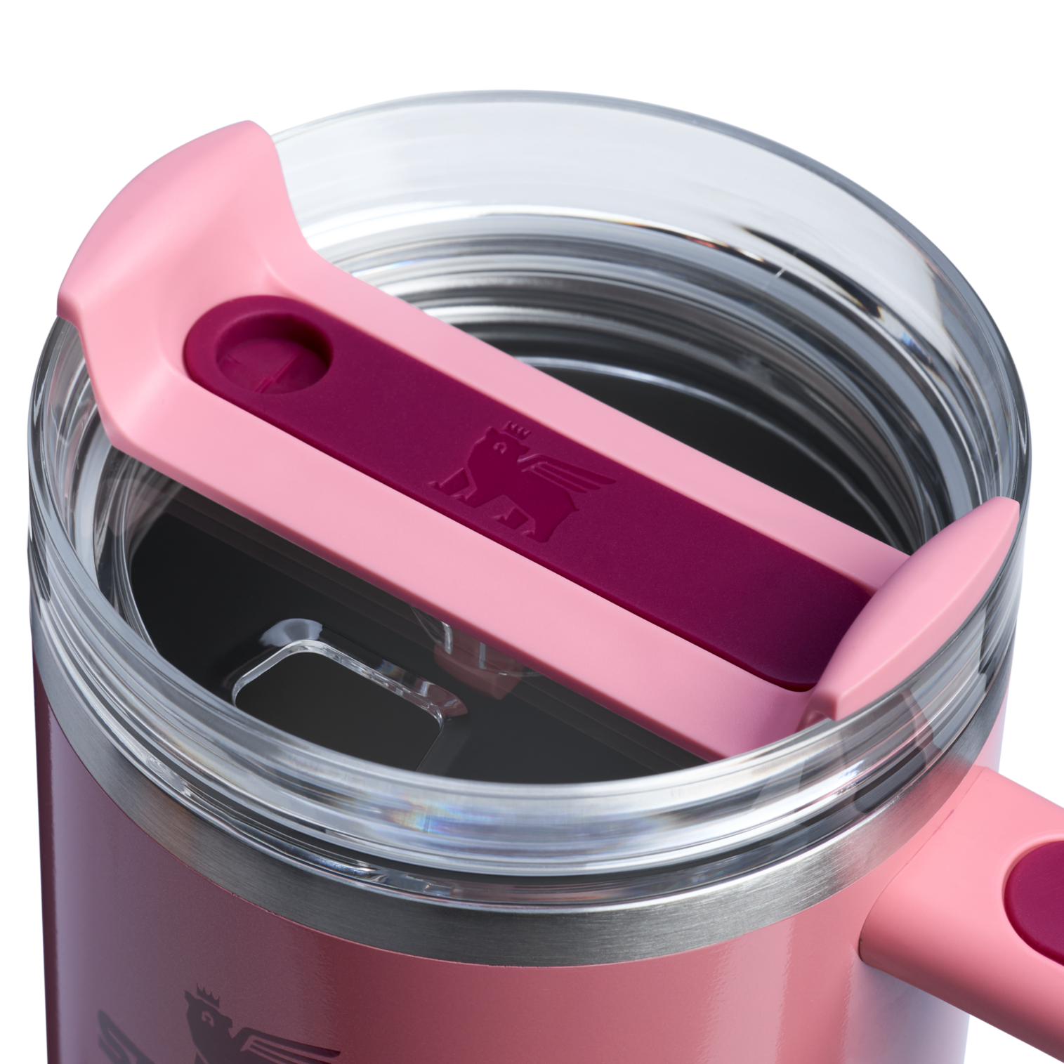Car-Cup Friendly The Quencher H2.0 Flowstate Tumbler D050X - Double-Wall Vacuum Insulated Travel Tumbler with Straw Detail