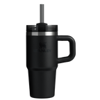 Large Capacity The Quencher H2.O Flowstate Tumbler with Handle | Stanley Create D309N - Double-Wall Vacuum Insulated Travel Tumbler with Straw Detail
