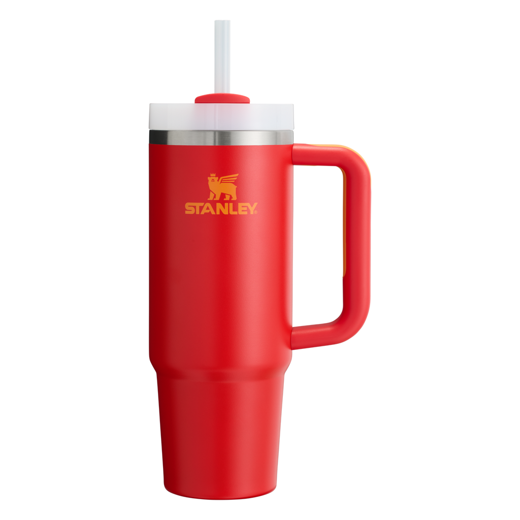 Splash-Resistant FlowState The Quencher H2.0 Flowstate Tumbler | Stanley Create D331C - Premium Stainless Steel Straw Cup for All-Day Hydration Detail