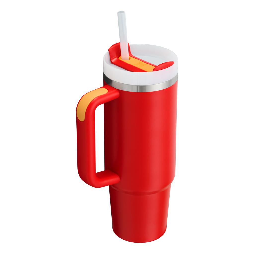 Car-Cup Friendly The Quencher H2.0 Flowstate Tumbler D051L - Premium Stainless Steel Straw Cup for All-Day Hydration Detail