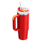 Car-Cup Friendly The Quencher H2.0 Flowstate Tumbler D051L - Premium Stainless Steel Straw Cup for All-Day Hydration Detail