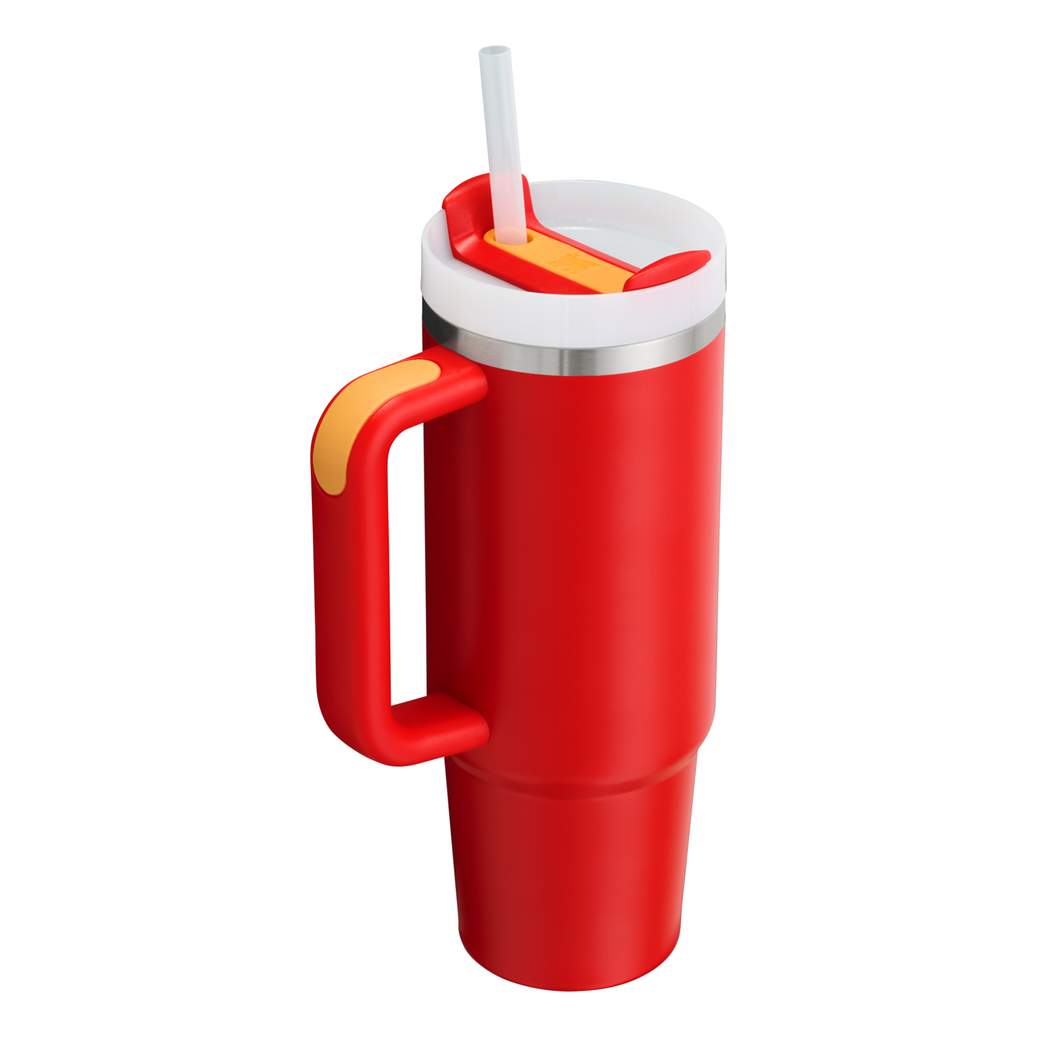 Splash-Resistant FlowState The Quencher H2.0 Flowstate Tumbler | Stanley Create D331C - Premium Stainless Steel Straw Cup for All-Day Hydration Detail