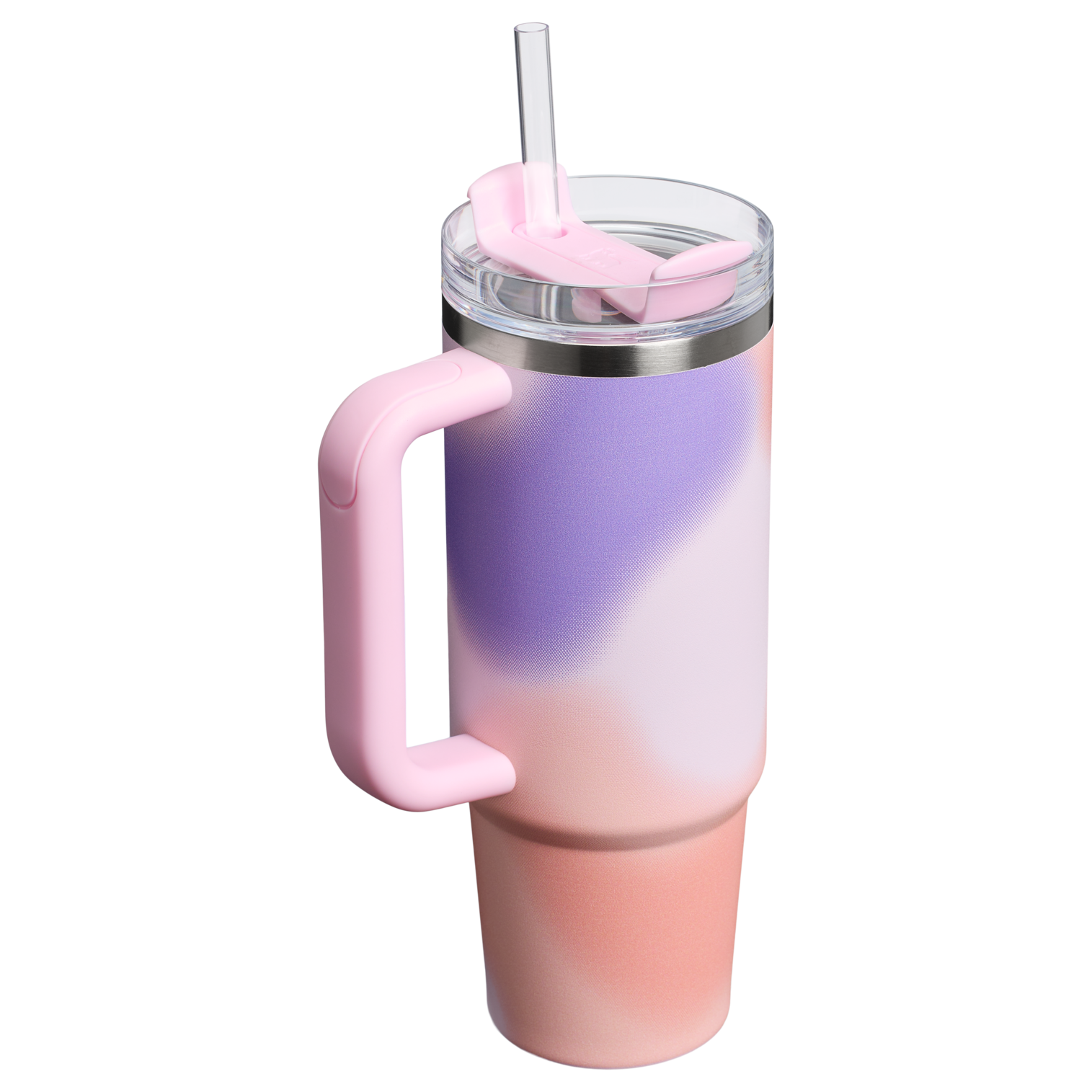 Car-Cup Friendly The Quencher H2.0 Flowstate Tumbler D051L - Premium Stainless Steel Straw Cup for All-Day Hydration Detail