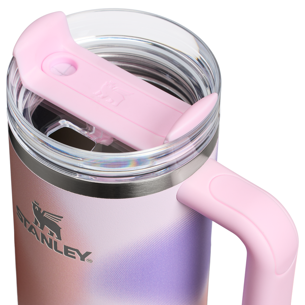 Car-Cup Friendly The Quencher H2.0 Flowstate Tumbler D051L - Premium Stainless Steel Straw Cup for All-Day Hydration Detail