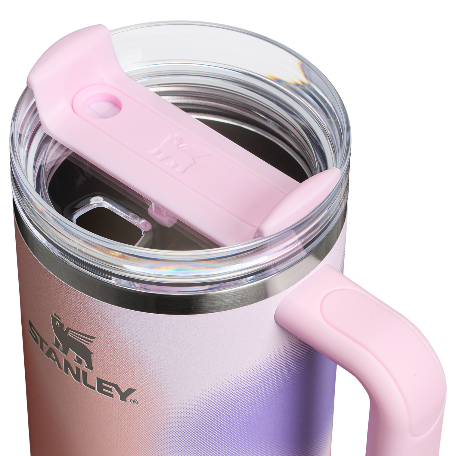 Car-Cup Friendly The Quencher H2.0 Flowstate Tumbler D050X - Double-Wall Vacuum Insulated Travel Tumbler with Straw Detail