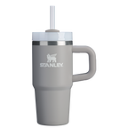 Double-Wall Vacuum The Quencher H2.O Flowstate Tumbler D068Z - Premium Stainless Steel Straw Cup for All-Day Hydration - Ash