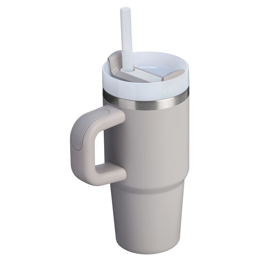 Splash-Resistant FlowState The Quencher H2.O Flowstate Tumbler | Stanley Create D291F - FlowState 3-Position Lid Insulated Travel Mug Detail