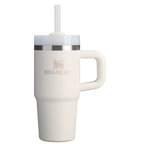 Splash-Resistant FlowState The Quencher H2.O Flowstate Tumbler | Stanley Create D291F - FlowState 3-Position Lid Insulated Travel Mug - Cream 2.0