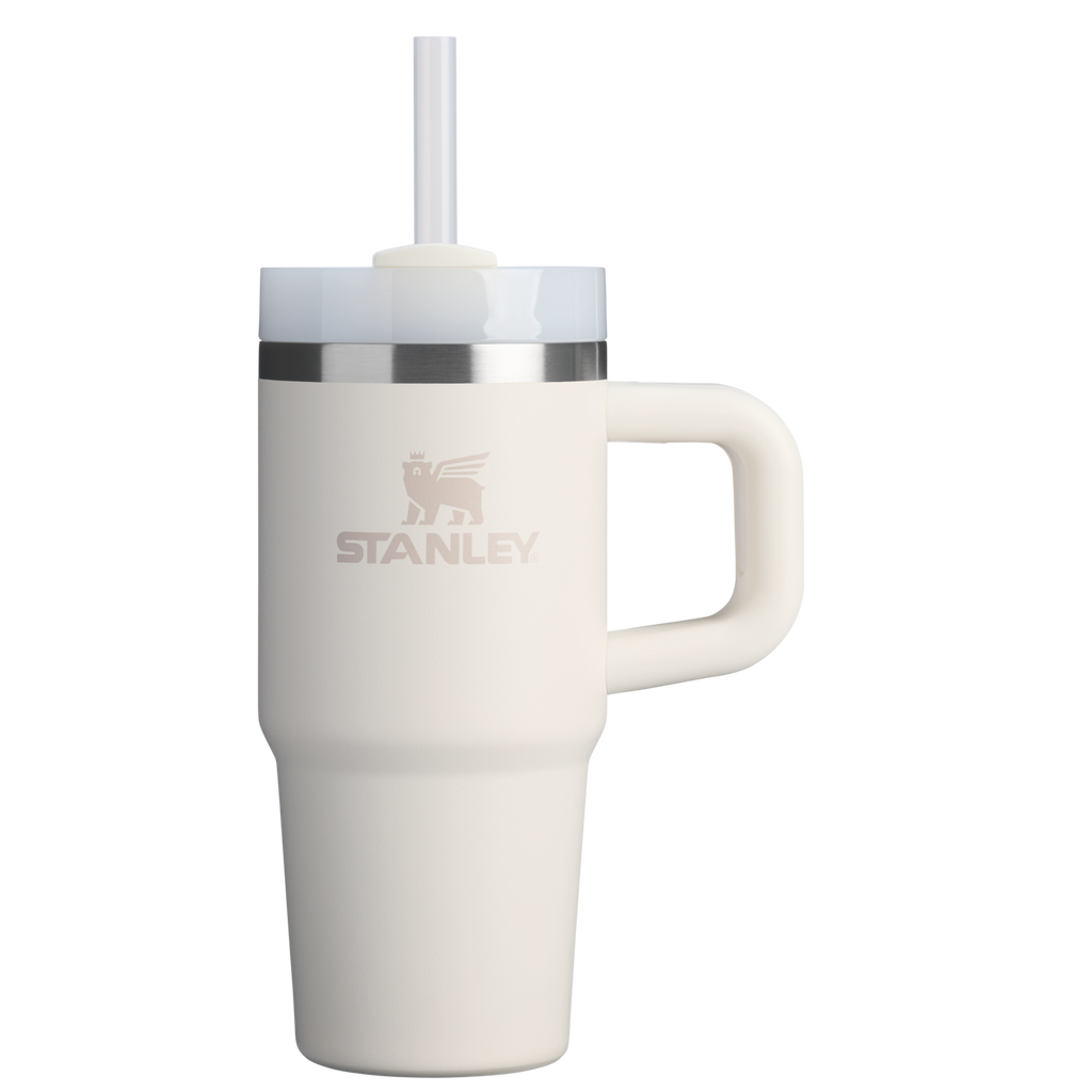 Double-Wall Vacuum The Quencher H2.O Flowstate Tumbler D068Z - Premium Stainless Steel Straw Cup for All-Day Hydration - Cream 2.0