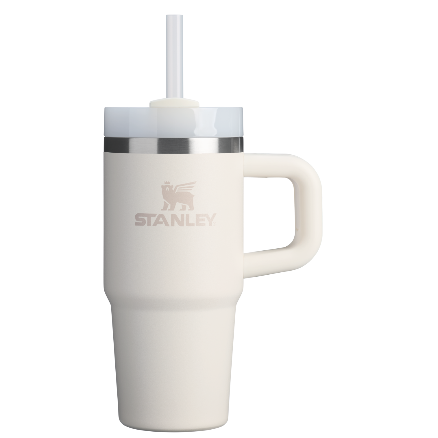 Double-Wall Vacuum The Quencher H2.O Flowstate Tumbler D068Z - Premium Stainless Steel Straw Cup for All-Day Hydration - Cream 2.0