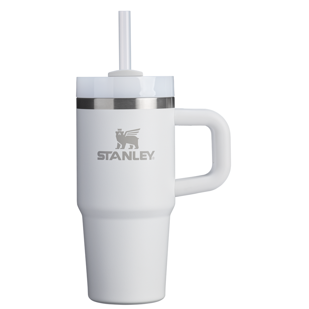 Double-Wall Vacuum The Quencher H2.O Flowstate Tumbler D068Z - Premium Stainless Steel Straw Cup for All-Day Hydration - Frost