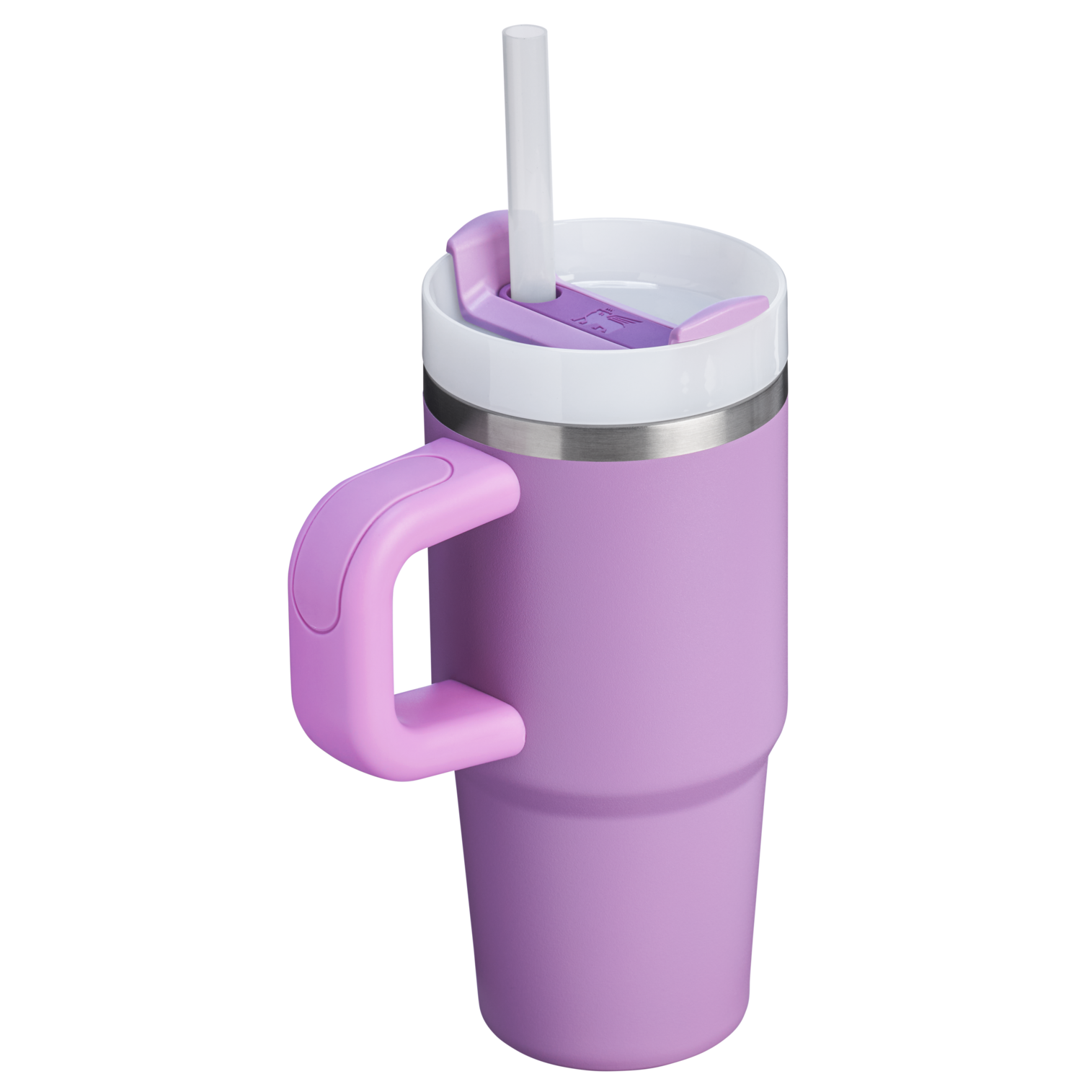 Splash-Resistant FlowState The Quencher H2.O Flowstate Tumbler | Stanley Create D291F - FlowState 3-Position Lid Insulated Travel Mug Detail