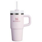 Double-Wall Vacuum The Quencher H2.O Flowstate Tumbler D068Z - Premium Stainless Steel Straw Cup for All-Day Hydration - Rose Quartz 2.0