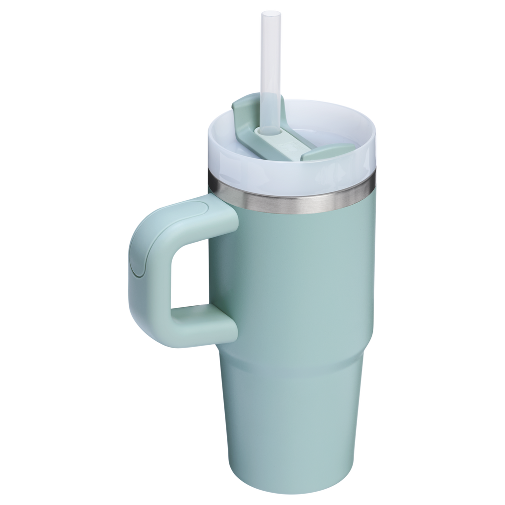 Splash-Resistant FlowState The Quencher H2.O Flowstate Tumbler | Stanley Create D291F - FlowState 3-Position Lid Insulated Travel Mug Detail