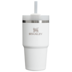 Insulated Travel The Quencher H2.0 Flowstate Tumbler D030T - Double-Wall Vacuum Insulated Travel Tumbler with Straw - Frost